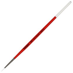 Bockingford 6907 Premium Round Paint Brush White Taklon No. 0 1mm
