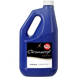 Chromacryl Student Acrylic Paint 2L Warm Blue