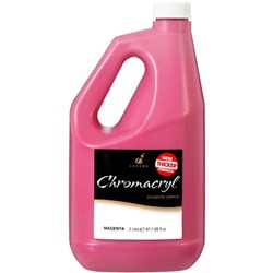 Chromacryl Student Acrylic Paint 2L Magenta