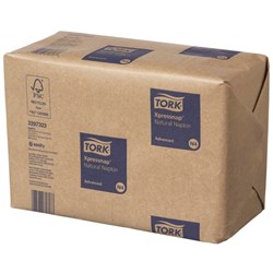 Tork N4 Xpressnap Napkins 2297323 1 Ply Natural, Pack of 500
