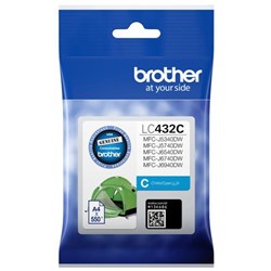 Brother LC432C Cyan Ink Cartridge