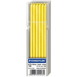 Staedtler Lumocolor Non-permanent Omnichrom Lead Refills Yellow, Pack of 12