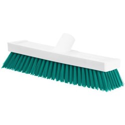 Browns Broom Head HG10 Floor Scrub Green 250x25mm