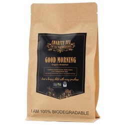 Charity Tea Good Morning Breakfast Organic Tea Bags, Pack of 25