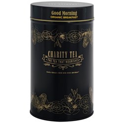 Charity Tea Good Morning Empty Refill Tin Large