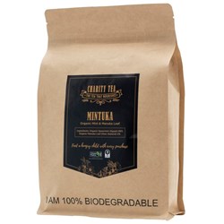 Charity Tea Mintuka Mint & Manuka Leaf Organic Tea Bags, Pack of 100