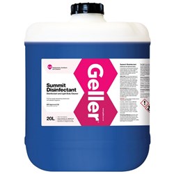 Geller Summit Disinfectant Cleaner 20L