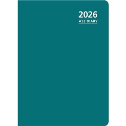 OfficeMax A53 1 Hour Appointments Diary A5 Week To View 2026 Green