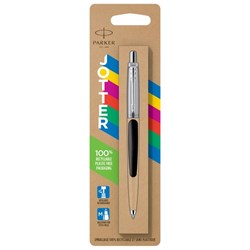 Parker Blue Jotter Original Ballpoint Pen 1.0mm Medium Tip Black Barrel