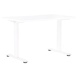 Klever Single User Desk 1200mm Snowdrift/White