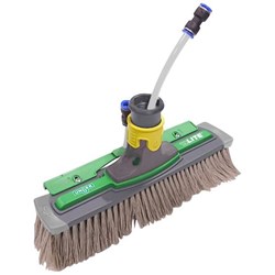 Unger nLite Bumper Swivel Window Cleaning Power Brush Swivel Grey 280mm