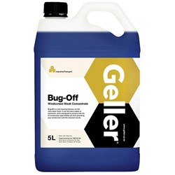 Geller Bug Off Windscreen Cleaner Concentrate 5L
