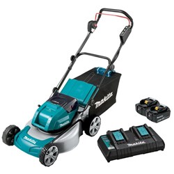 Makita LXT 36V Steel Deck Lawn Mower Kit 18 Inch