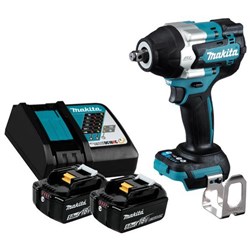 Makita LXT DTW700RTJ 18V Impact Wrench Square Drive Kit