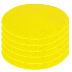Sport Spot Markers 250mm Yellow, Set of 6