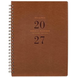 At-A-Glance A4 Diary Planner Week/Month PU 2027 Brown