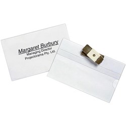 Rexel Magnetic Name Badge & Holder, Pack of 10