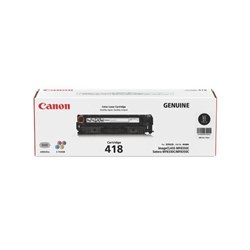 Canon CART418BK Black Laser Toner Cartridge