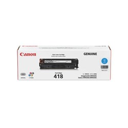 Canon CART418C Cyan Laser Toner Cartridge