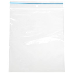 Resealable Plastic Bags 130x155mm 40 Micron Clear, Pack of 100