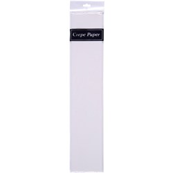 Crepe Paper 500mmx2m White