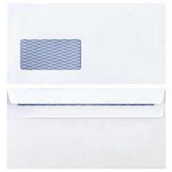 Croxley DLE Window Envelopes Seal Easi White 133102, Pack of 100