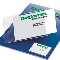 3L Business Card Holder Pockets, 95x60mm, Pack of 10