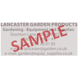 Colop L50 Custom Rubber Die Only 69x30mm Stamp NOT Included