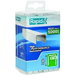 Rapid Staples 140/8 8mm, Pack of 5000