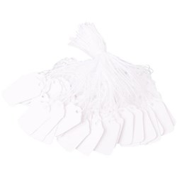 Hardware Tags 24H 37x23mm White, Pack of 1000