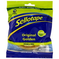 Sellotape 1105 Cellulose Tape 24mm x 66m Clear