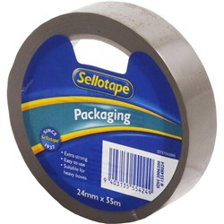 Sellotape 1554 Packaging Tape 24mm x 55m Brown