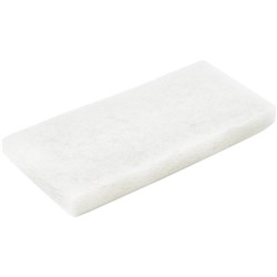 3M™ Doodlebug Cleaning Pad White, Pack of 5