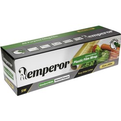 Emperor Plastic Cling Film Wrap With Dispenser 330mm x 600m