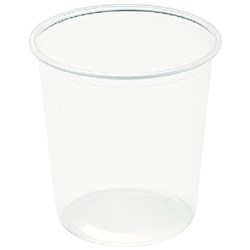 Translucent Plastic Containers 880ml, Pack of 50
