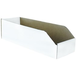 Part Box Carton Tray 100x298x86mm White