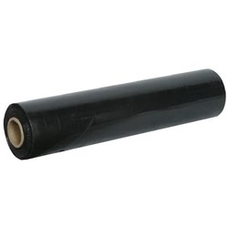 Blown Recycled Hand Pallet Wrap 500mm x 400m 23 Micron Black