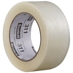 Scotch® 311 Packaging Tape 48mm x 100m Clear