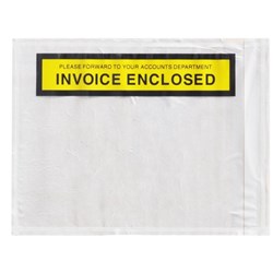 Labelopes Invoice Enclosed 150x115mm, Box of 1000