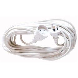 Dynamix Power Extension Cord 3m White