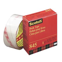 Scotch® 845 Book Repair Tape 38mm x 13.7m