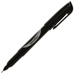 Officemax Black Permanent Marker Fine Tip