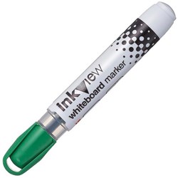uni Inkview Green Whiteboard Marker Bullet Tip