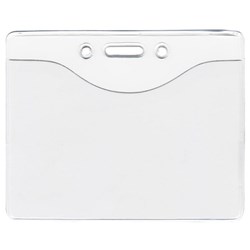 OfficeMax Heavy Duty ID Card Vinyl Pouch Landscape
