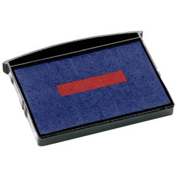 Colop E2600/2 Self-Inking Stamp Pad Blue/Red