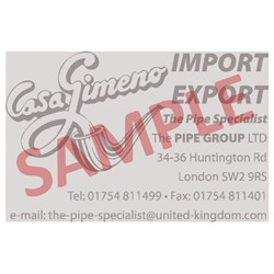 Colop L55 Trodat 4927 Custom Rubber Die Only 60x40mm Stamp NOT Included