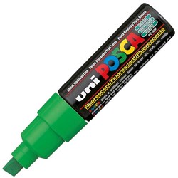 uni POSCA Poster Paint Marker Pen Bold Chisel Tip Green