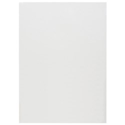 FM Presentation Folder 2 Pocket Gloss White, Pack of 50