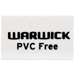Warwick Eraser Large 42x25mm