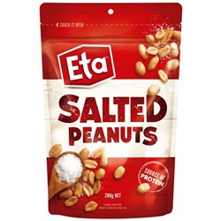 Eta Salted Peanuts Roasted 200g